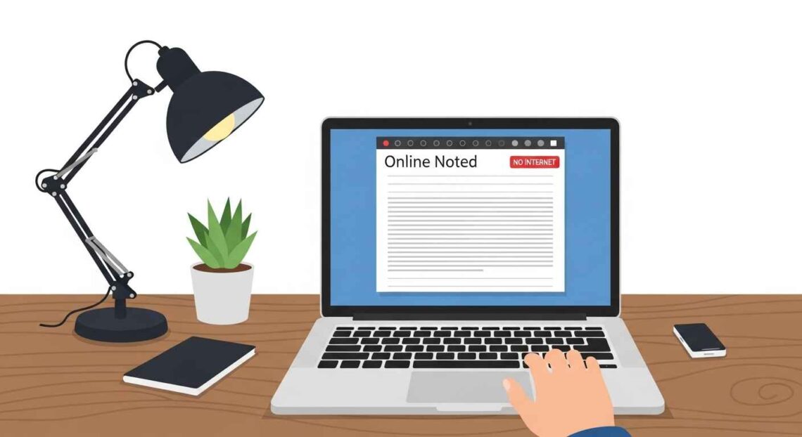Offline Mode in Online Notepad – Is It Possible?