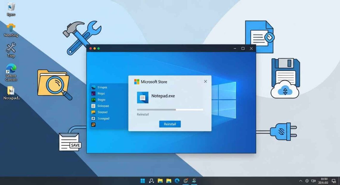 Notepad Missing in Windows – Restore It Easily