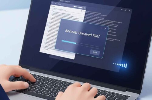 How to Recover Unsaved Notepad Files