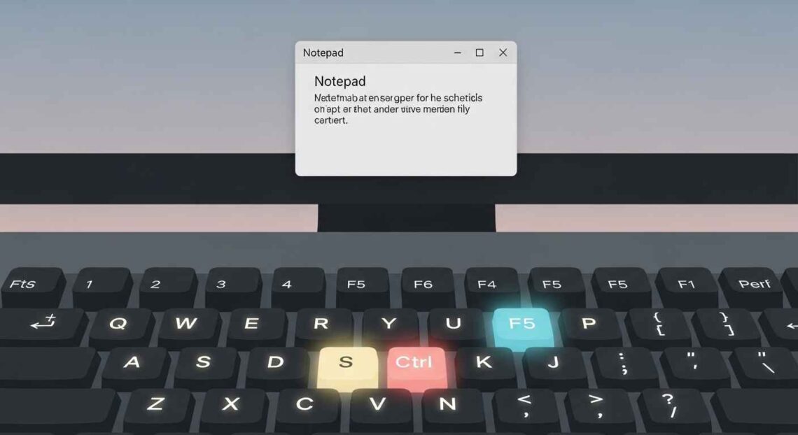 Notepad Shortcut Keys You Must Know