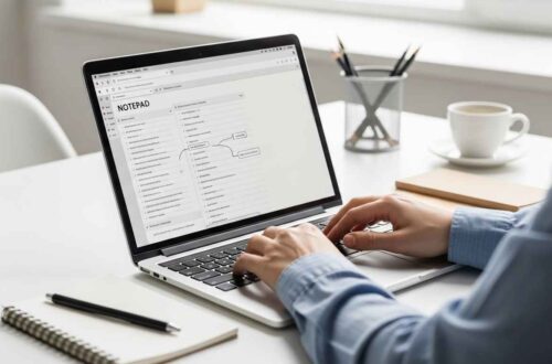 Use Notepad for Quick Brainstorming